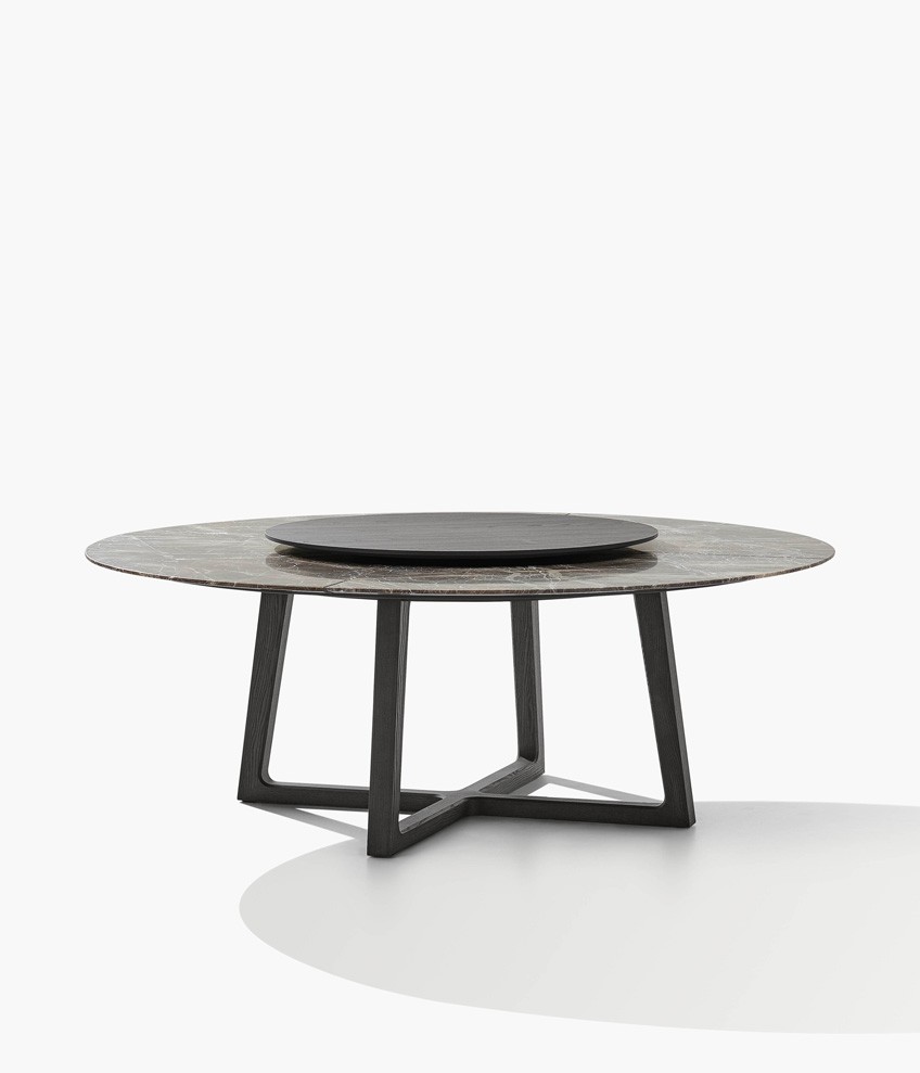 Poliform marble deals table