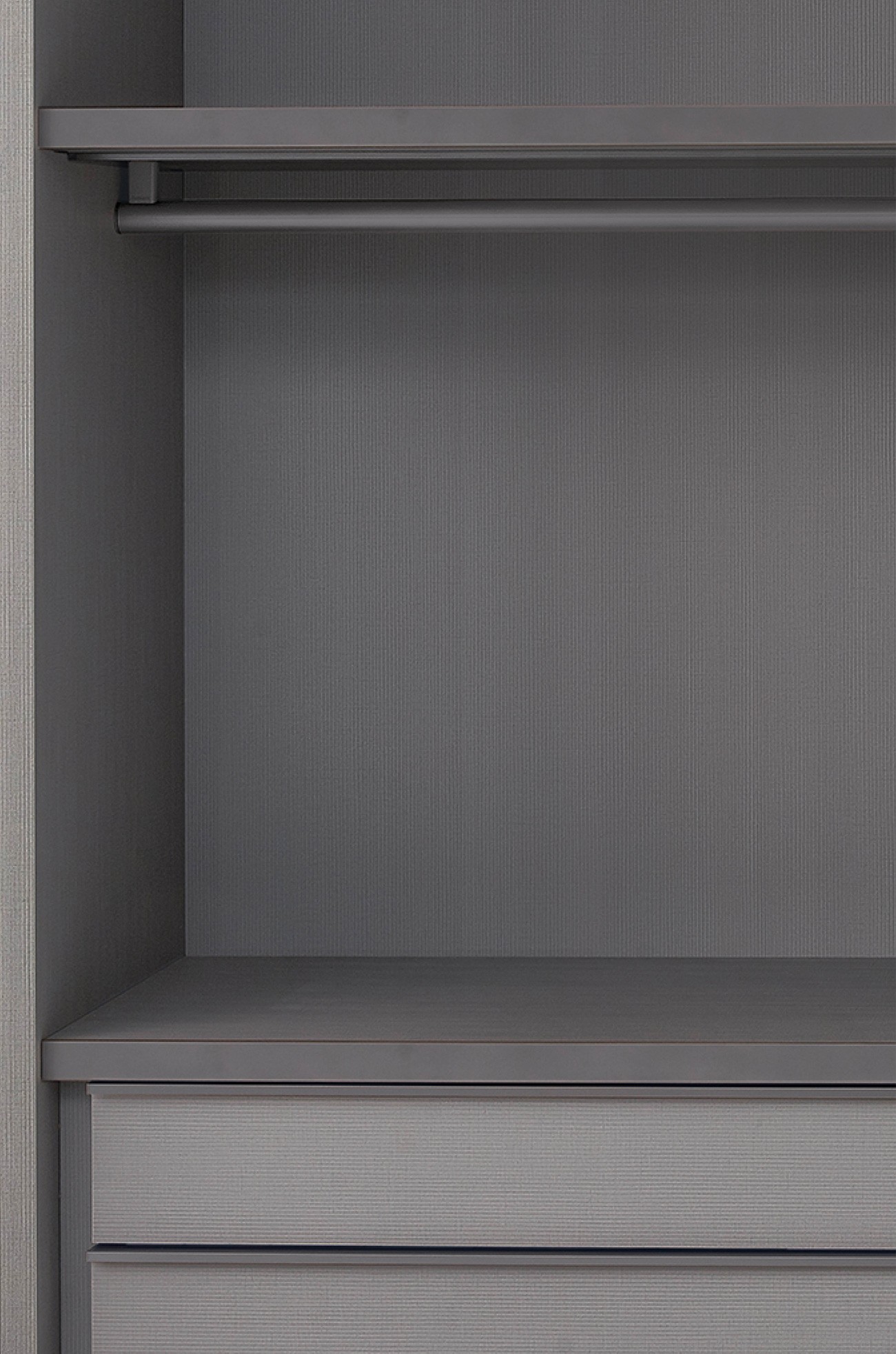 Poliform_cabinearmadio_SENZAFINE_struttura_nobilitato_canvas_grigio_1