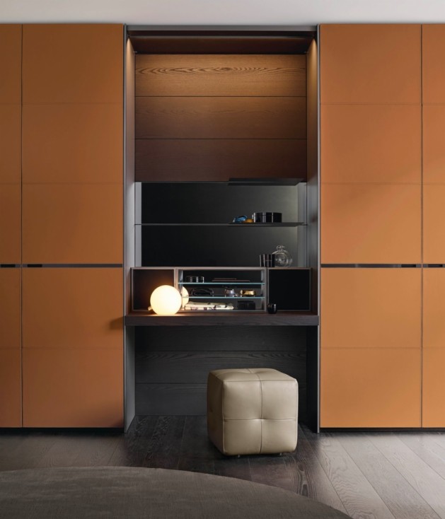 Armario modular de madera SENZAFINE by Poliform  Dream closet design,  Luxury closets design, Bedroom closet design