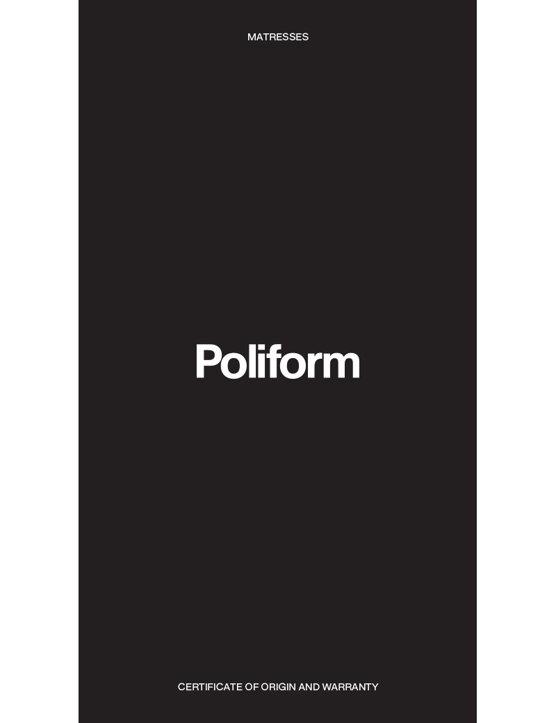 Poliform_Certificate_MATRESSES